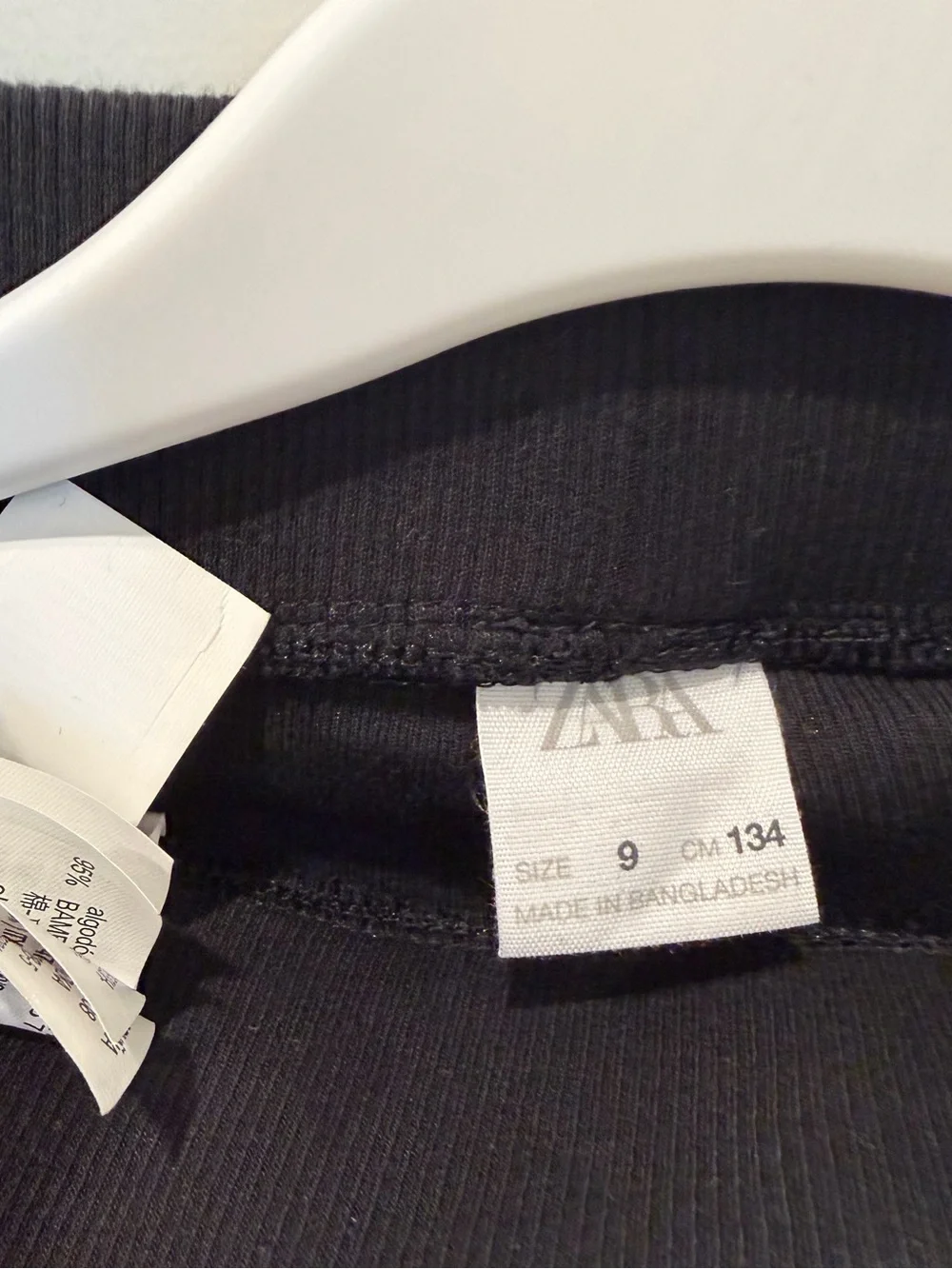 Zara Black Kids Leggings